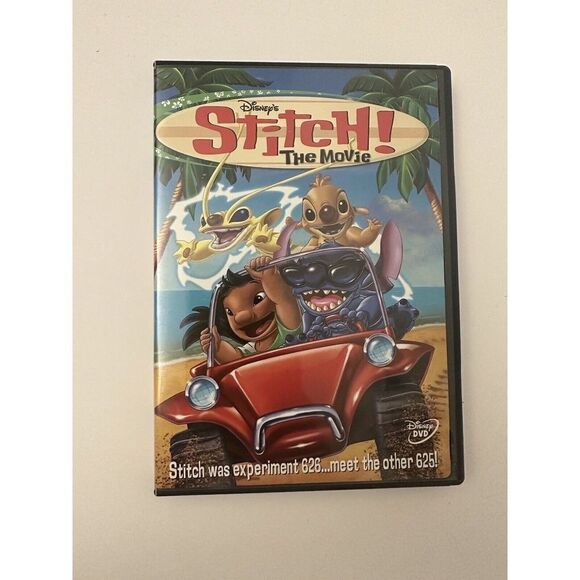 Disney's STITCH! The‎ Movie - DVD with Bonus Features and Poster - Picture 1 of 7
